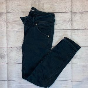 Women's Hudson Black Skinny Jeans